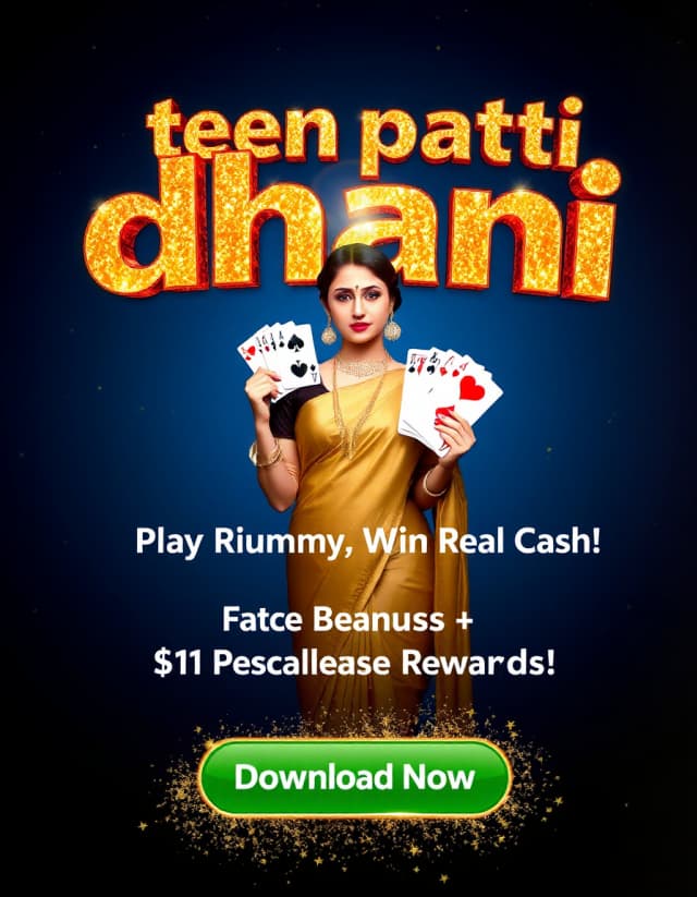 Teen Patti Dhani Banner